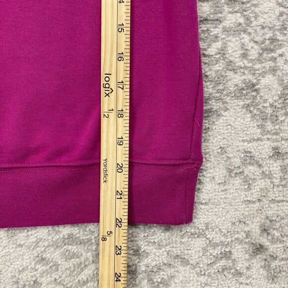 Fabletics Sweatshirt Women's Crewneck Purple Oversized Sweater Size 2XL XXL - Picture 2 of 5